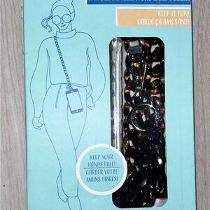 Tortoise Shell Phone Strap